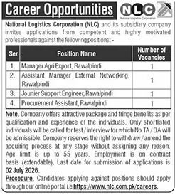 NLC Jobs 2026 Online Apply Advertisement