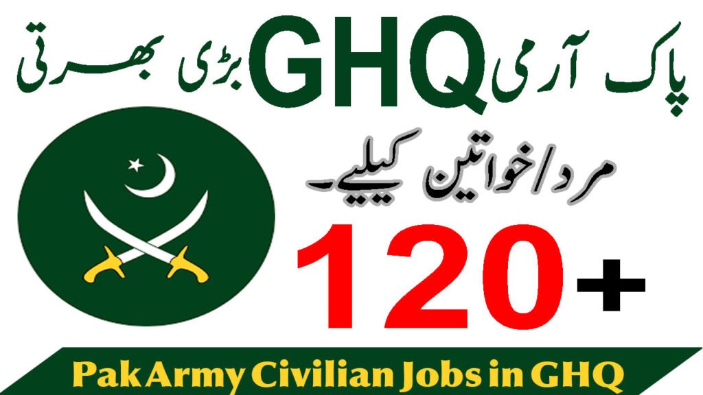 Pak Army GHQ Jobs in Pakistan September 2025
