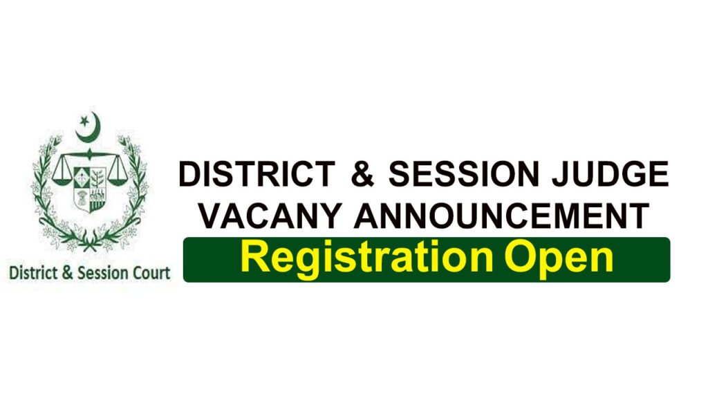 District and Session Judge Jobs in Karachi December 2025