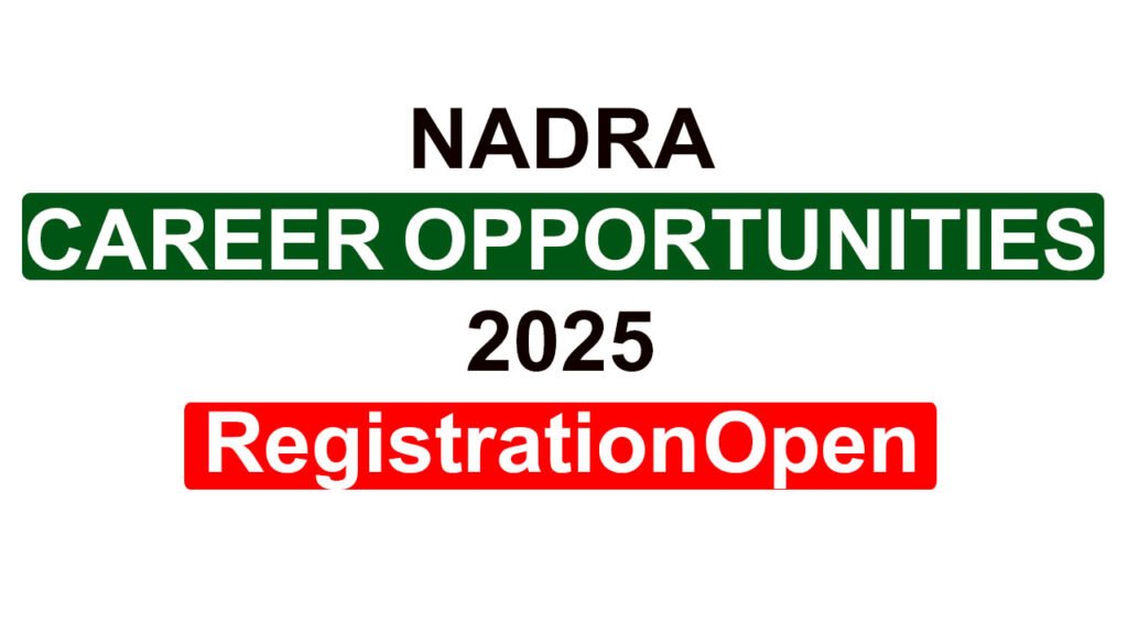 Nadra Jobs in Islamabad December 2025