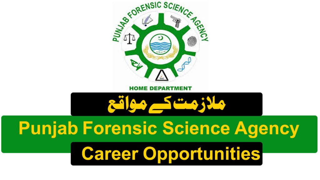 Punjab Forensic Science Agency Govt of Punjab Jobs January 2026