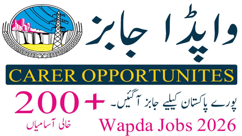Latest WAPDA Jobs in Pakistan January 2026