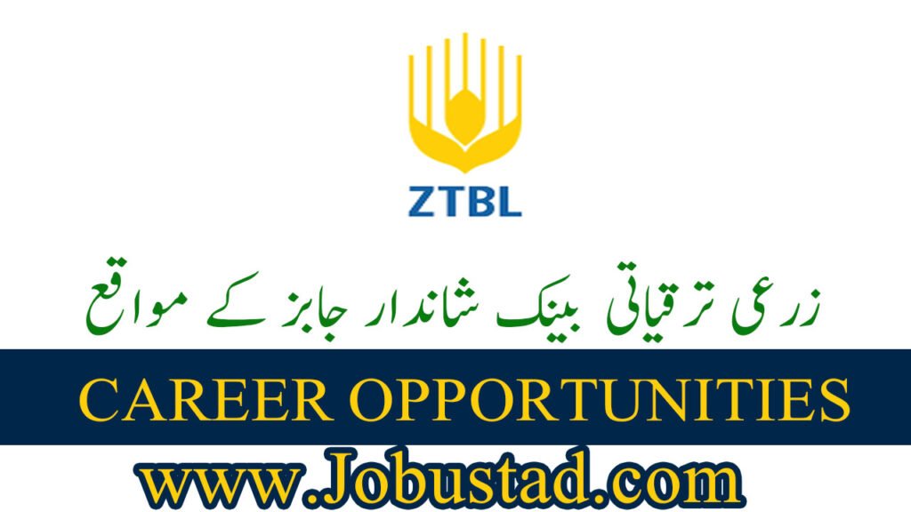 Zarai Taraqiati Bank Limited Jobs in Pakistan January 2026