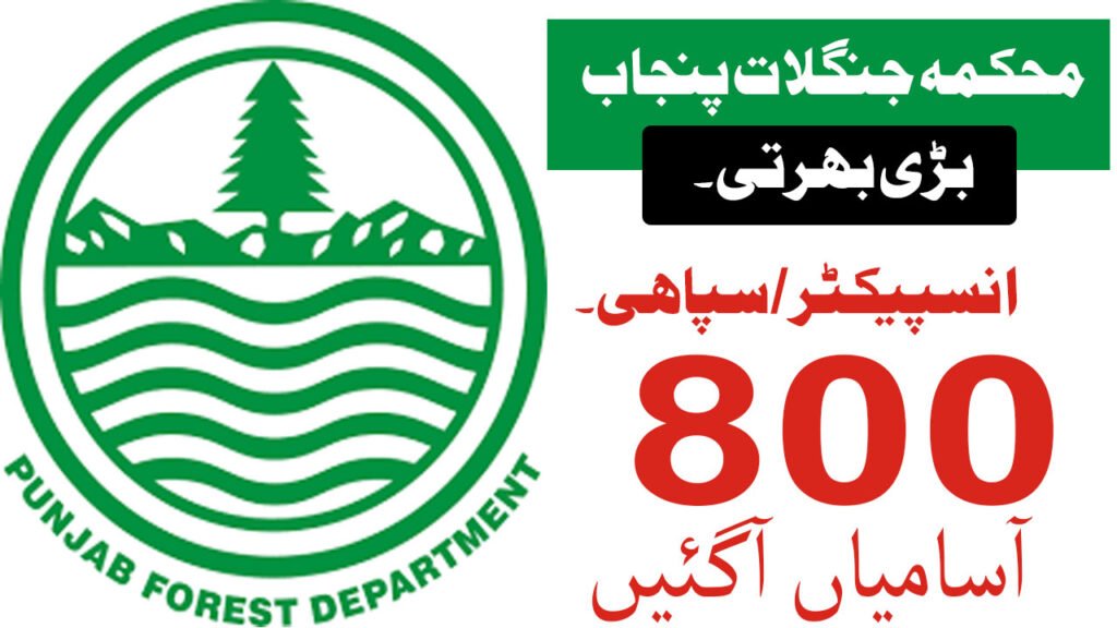 Forest Department Jobs in Punjab February 2026