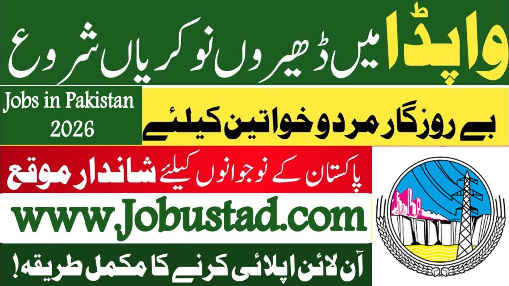Wapda Career Opportunities in Pakistan February 2026