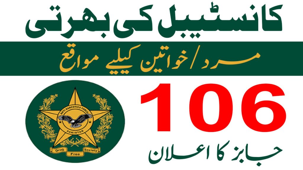 Constable Vacancies in ANF March 2026 Apply Online