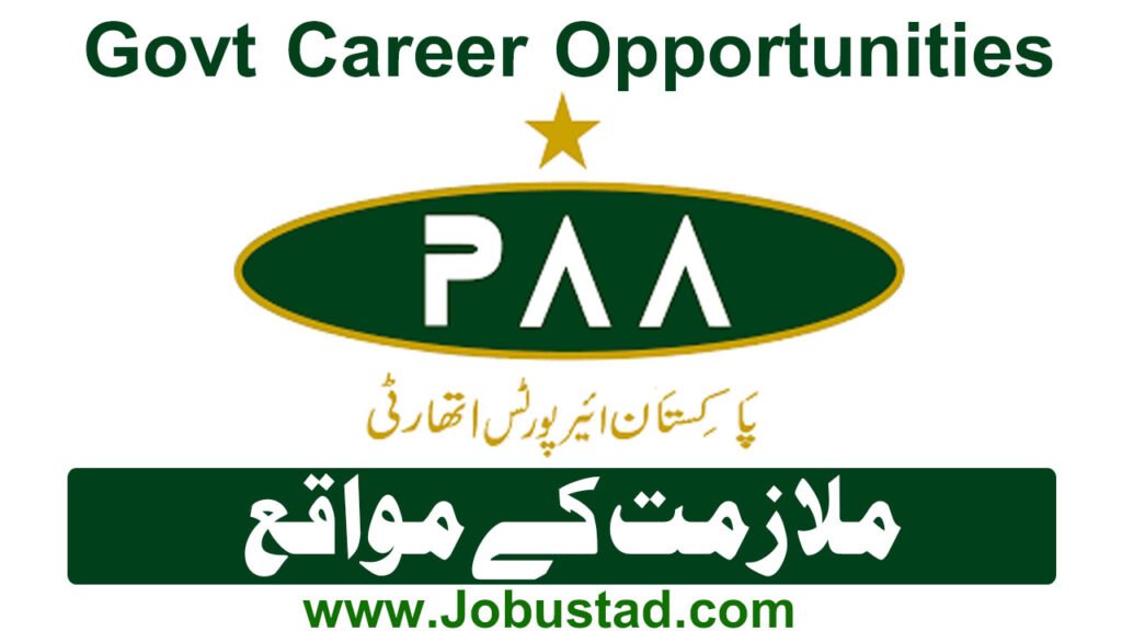 Pakistan Airport Authority Career Opportunities March 2026