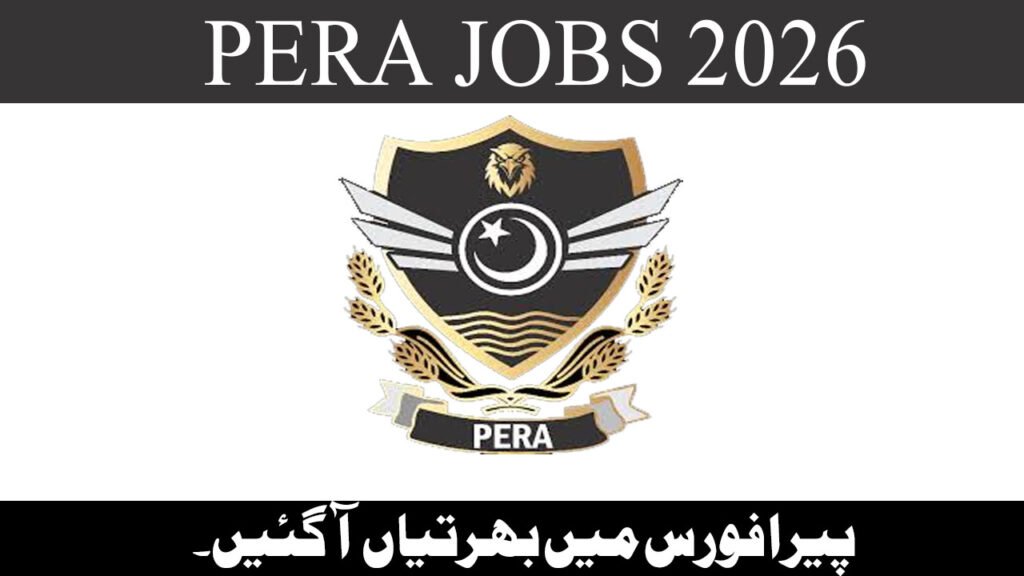 Latest PERA Jobs in Punjab April 2026