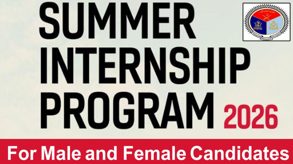 POF Summer Internships Program 2026