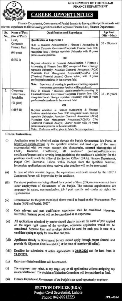 King Edward Medical University Jobs in Lahore May 2026 Apply Now