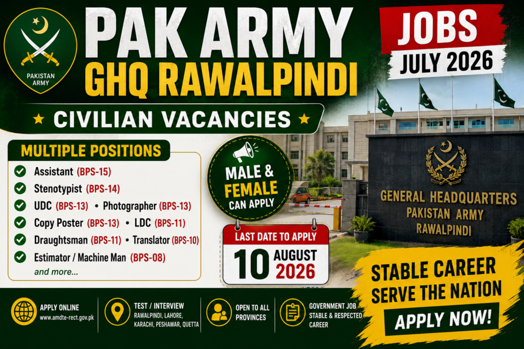 GHQ jobs